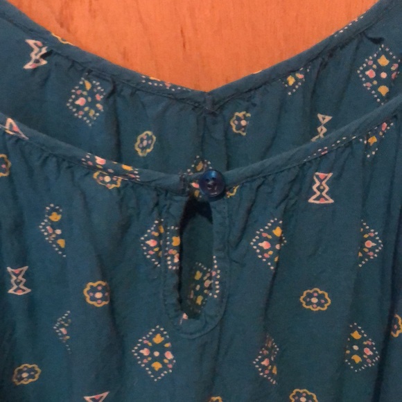 Volcom Women’s Strappy tank w Ruffle bottom ~ Med - Picture 6 of 8